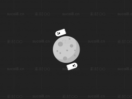 divcss网页设计模板幽灵球动画素材下载